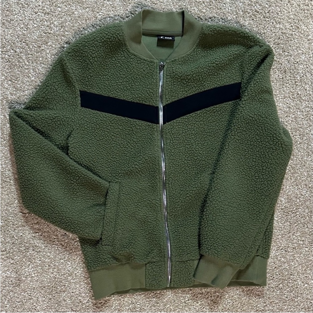 Fleece Bomber Jacket